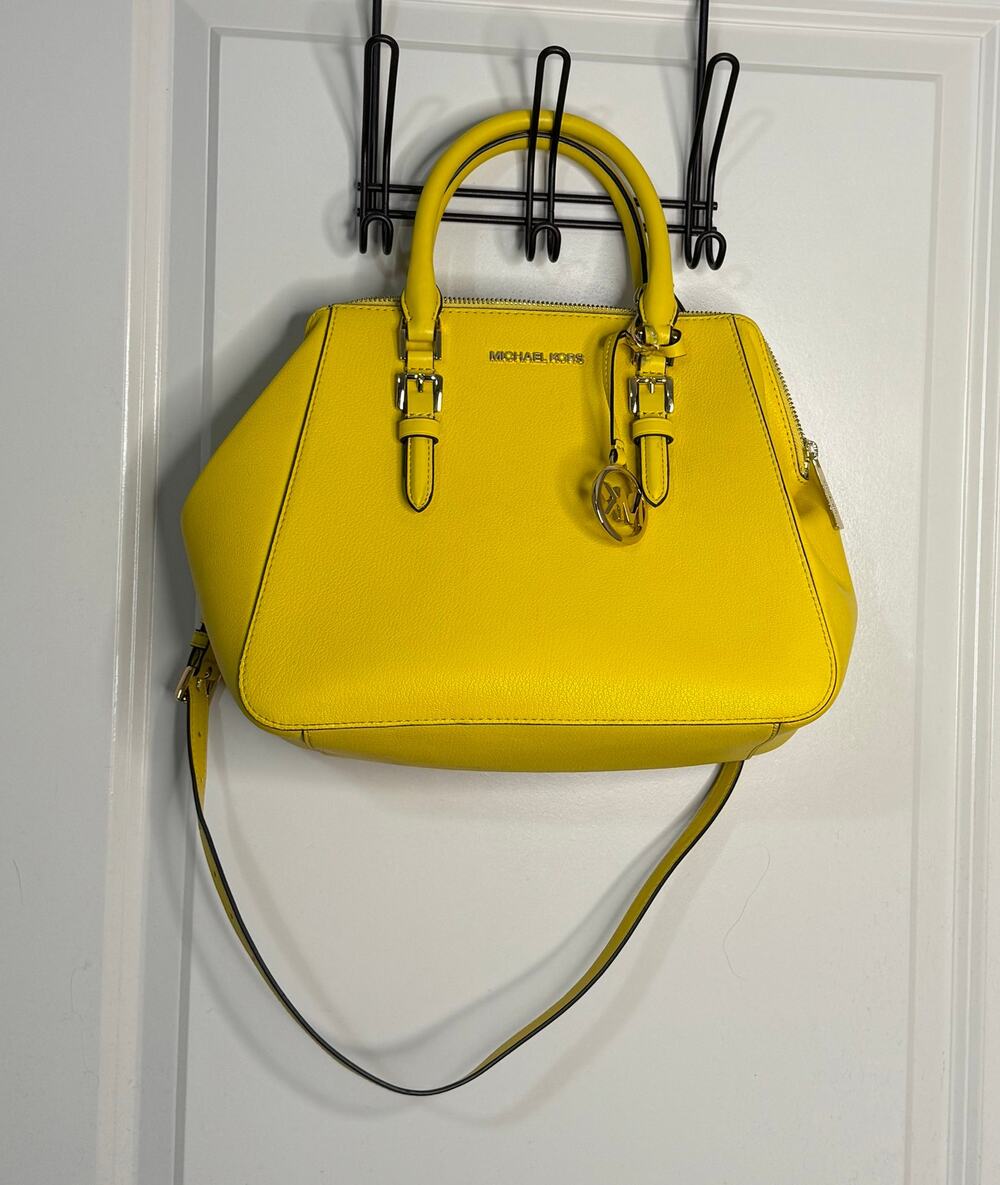 Michael Kors Yellow Purse